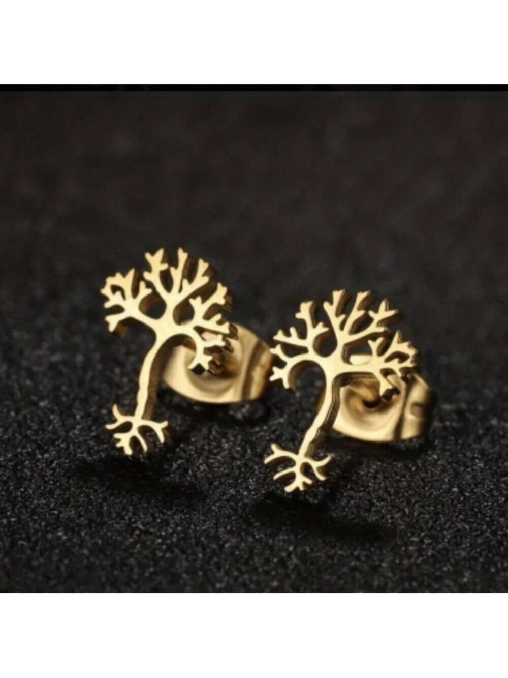 🎉5 For $15🎉Earrings--Neurons made of stainless steel Silvery Or Gold Plate